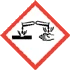 danger icon, Code GHS05